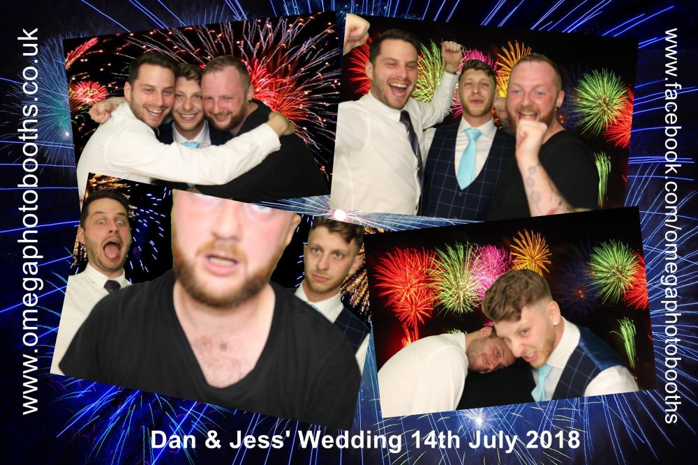 Dan & Jess' wedding | View more photos from the event at gallery.omegaphotobooths.co.uk/u/Omega-Photobooths/Dan-Jess-wedding